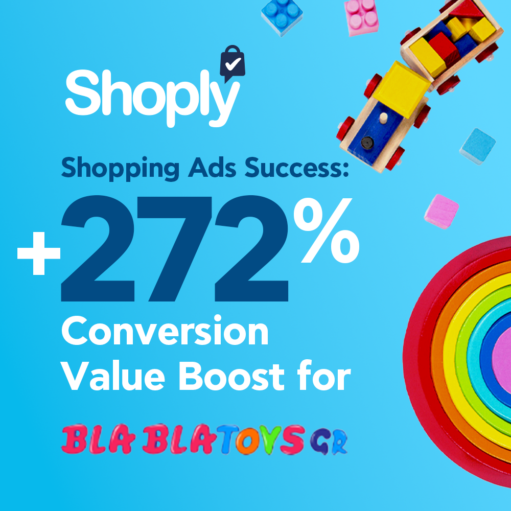 Leveraging cutting-edge tools and data-driven strategies, Shoply empowered Blabla Toys to enhance their Google Shopping Ads performance, achieving outstanding results across key e-commerce metrics.